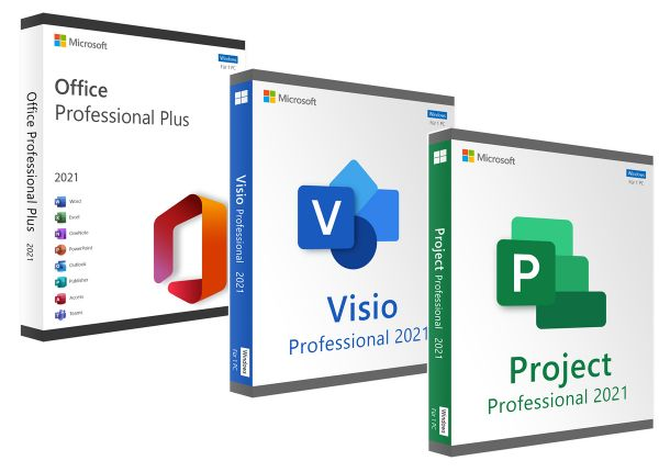 Project 2021 Pro,Office 2021 Pro,Visio 2021 pro